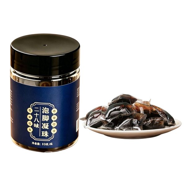 老姜+艾草泡脚凝珠10颗/瓶