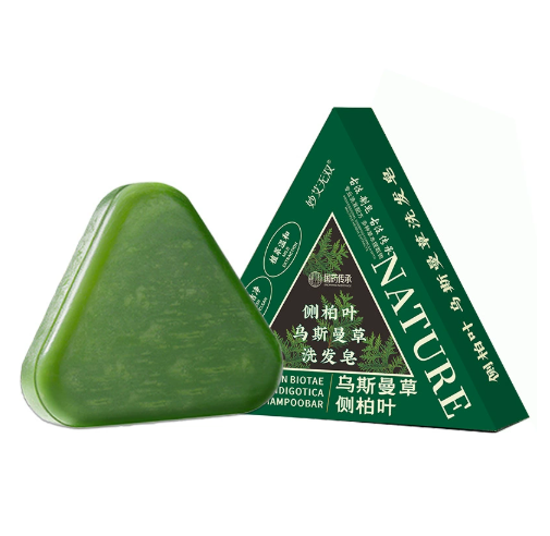 侧柏叶乌斯曼养发皂(三角盒)